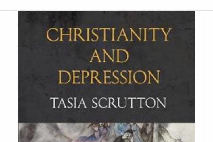 Christianity and Depression book cover by Tasia Scrutton.