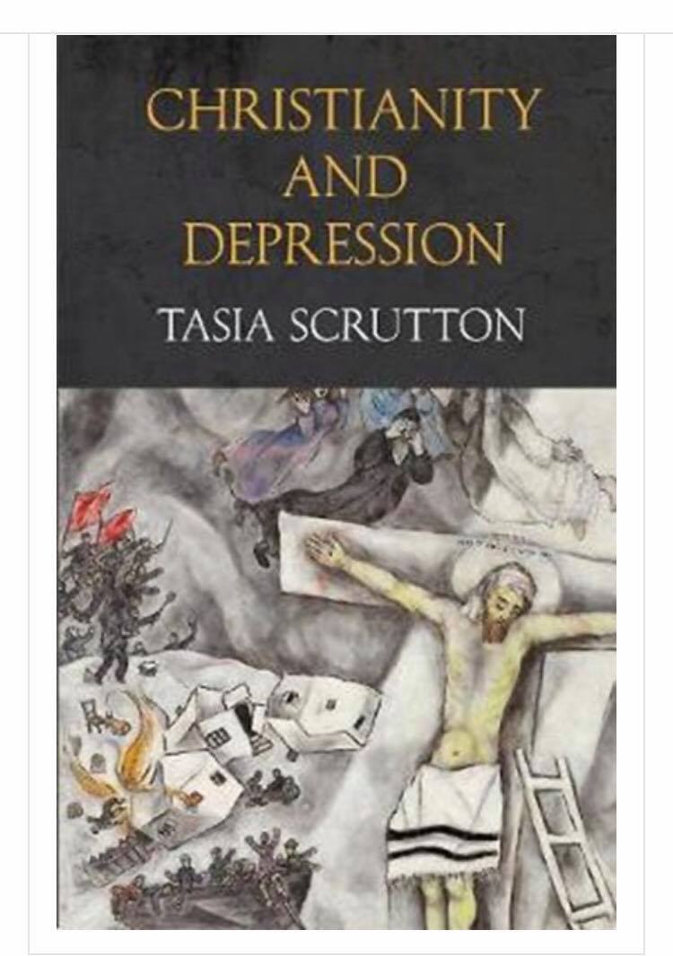 Christianity and Depression book cover by Tasia Scrutton.
